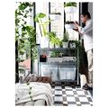 IKEA Shelving Unit Silver Color Galvanized. 