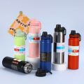 800ml Stainless Steel Water Bottle – Double Wall Insulated Vacuum Flask Sports Bottle, Leakproof & Reusable | Hot & Cold Drink Bottle for Gym, Travel, Office, School & Outdoor Use. 