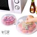 Reusable Plastic Food Cover Microwave Oven Oil Cap Heated Sealed Cover Multifunctional Dish Dishes Dust Cover. 