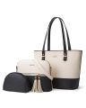 3 Pcs pu Leather Ladies Hand bags & Shoulder Bags collage Bags. 