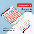 2024 1/5 PCS 20mm Deep Hole Long Nib Multi-Purpose Head Markers for Metal Perforating Pen Woodworking Decoration Art Supplies Myhappinessisyou. 