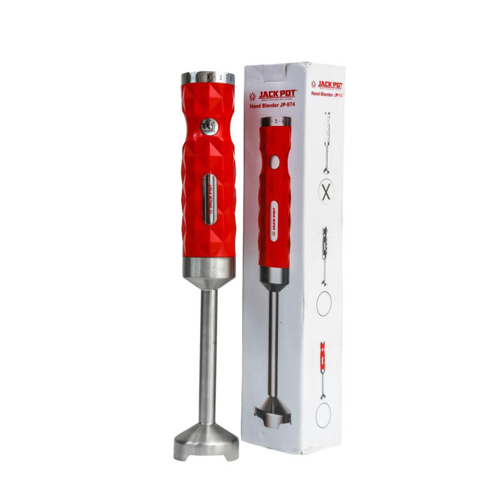 Jackpot Hand Blender Red JP-974