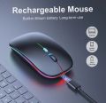 RECHARGEABLE WIRELESS OPTICAL MOUSE | DUAL MODE | RGB LIGHTING | SILENT CLICK | PREMIUM QUALITY PRODUCT. 