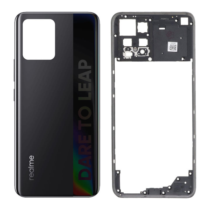 Realme 8  Housing Middle Frame With Side Button Body Casing Replacement For Realme 8