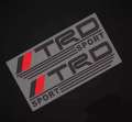 2 Trd Sticker for Car side mirros Stylish Stickers multi purpose. 