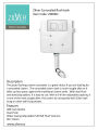 Zilver Concealed Flush Tank ZDR001. 