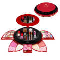 Butterfly Design Makeup Kit - Black And Red. 
