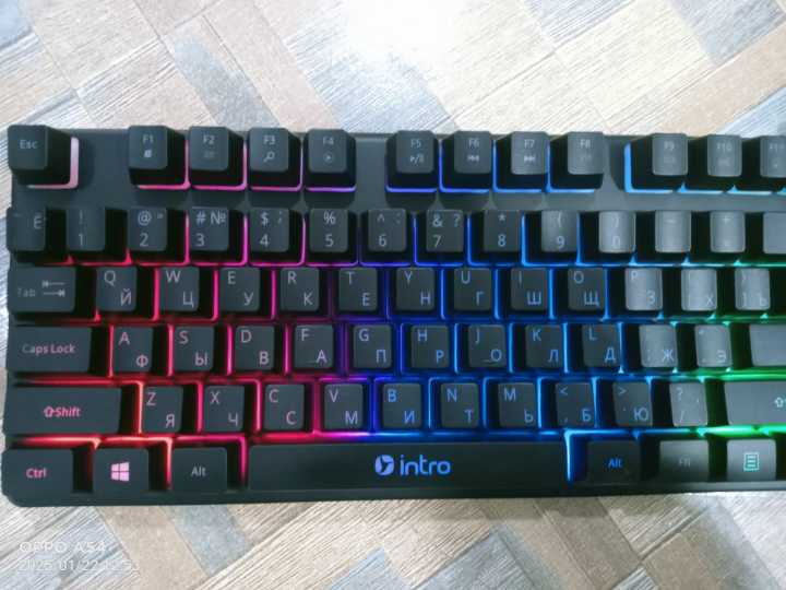 Best Gaming  mini Keyboard RGB - Cheap mechanical feeling, Membrane Back Light Key Board in Low Price (glowing luminous buttons) - Wired for mobile pubg Laptop PC Game