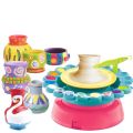 Diy Sunflower Potttery machine Electric best quality create exquisite eramic works potttery wheel for kids. 