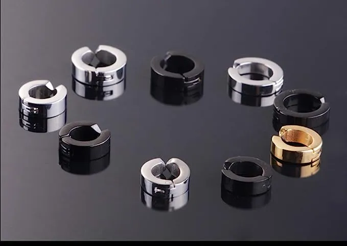 Non-Piercing%20Clip%20Earrings%20Black/Silver/Gold%20Color%20Ear%20Cuff%20%20Stainless%20Steel%20Stud%20Earrings%20-%20Image%207
