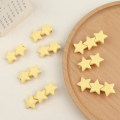 One line hairpin Cartoon hairpin Adorable hairpin Cute hairpin Star hairpin Kawaii hairpin Yellow hairpin Girl children hairpin hairpin for Children hairpin Girls' accessories Summer hairpin wear. 