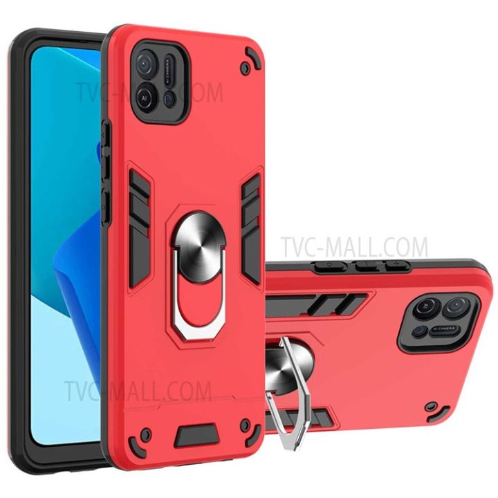 Oppo_A16K%20/%20A16e%20Case%20Armor%20Series%20PC%20+%20TPU%20Ring%20Holder%20Phone%20Cover%20-%20Image%203