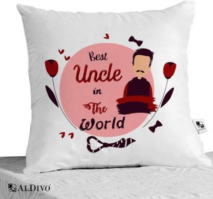 Gift%20Pack%20:%20Best%20Uncle%20in%20the%20World%20Printed%20Customized%20Cup%20and%20Cushion%20with%20Keychain%20-%20Image%202