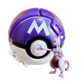 Anime Pokemon Pikachu Mewtwo Action Figure Explode Ball Game Elf Ball Model Anime Figure Doll Toys For Pokémon Children Toy Gift. 
