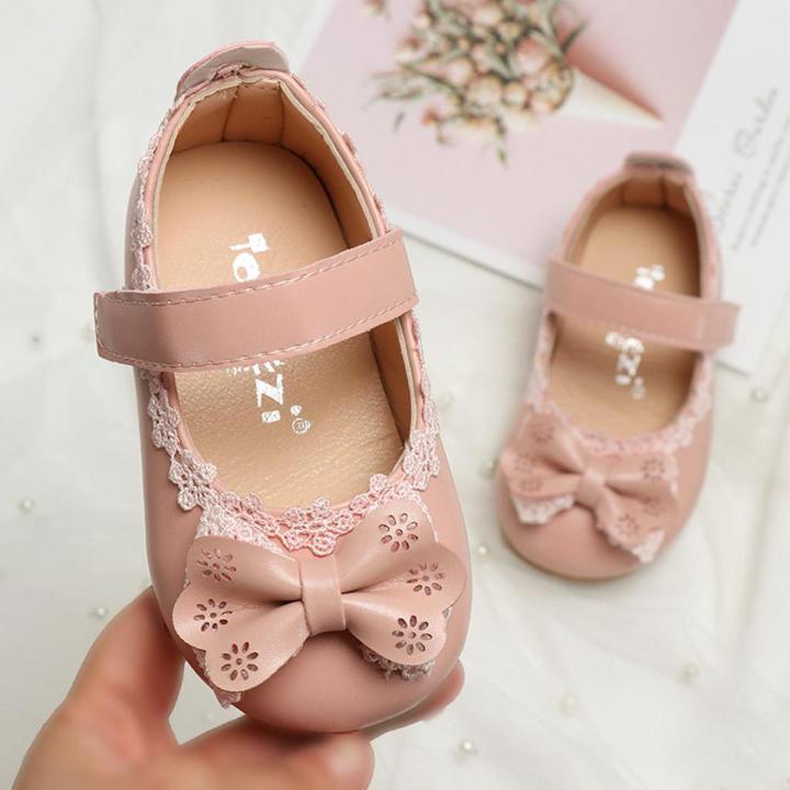 【BestGO】boots for kids girl doll shoes for kids sandals for kids girl Toddler Infant Kids Baby Girls BowKnot Single Princess Shoes Sandals