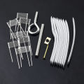 DIY Rebuild Kit GTX 0.2ohm Plus Mesh Coil Resistance Wire Replacement Accessories Tools. 