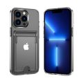 For iPhone 13 13Pro Max Luxury Transparent Wallet Card Holder Phone Case For iPhone 14 11 12 Pro Max Shockproof Clear Bag Cover. 