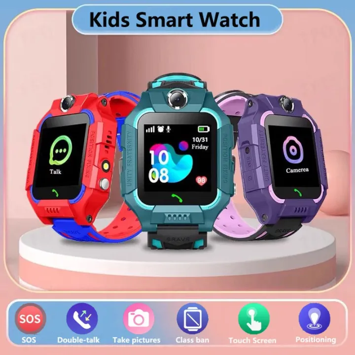 Kids 4G Smart Watch SOS GPS Location Card Call Child SmartWatch Camera ...