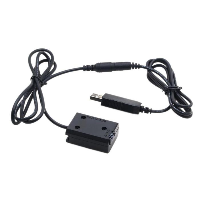 Np-Fw50 Dummy Battery W/Dc Power Bank (5V 2A) Usb Adapter For Sony A7R, A7, A7S, A7S Ii, A5000, A5100, A6000, A6500, A33, A35, A55, Alpha Nex-3, Nex-5, Nex-7, Dsc-Rx10 Ii