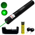 303 Green Laser Pointer Lazer Pen Visible Beam Light+18650+Charger. 