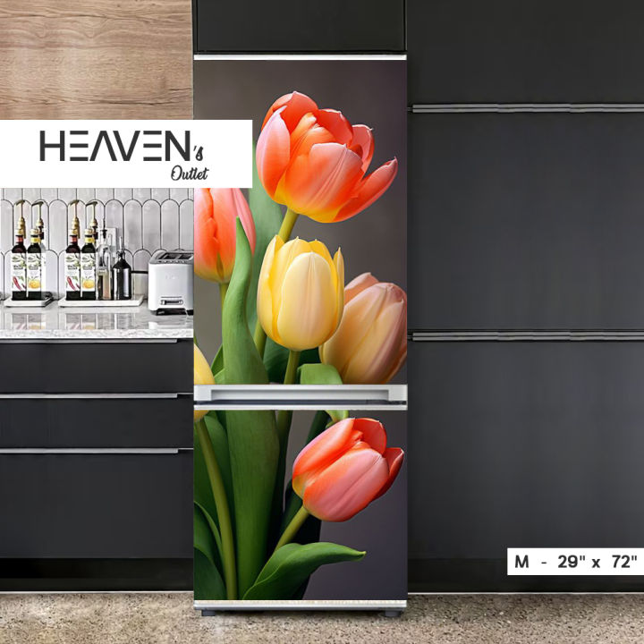 Fridge%20Sticker%20Wrap,%20Vinyl%20PVC,%20Door%20Wrap,%20Self-adhesive,%20Waterproof,%20PVC%20by%20Elegant%20Decore%20-%20Image%202