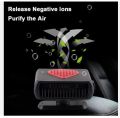 Car Heated Fan 12V 150W Portable Fan with Purification Windshield Demister for Glasses. 