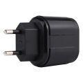 LZ-022 5V 2.4A Dual USB Ports Travel Charger, EU Plug. 