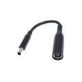 DC Power Cord Cable Charger Laptop Adapter 7.4*5.0mm Female to 4.5*3.0mm Central Pin Male Plug Connector for Del Laptop. 