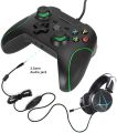 Top Quality USB Wired Controller for Xbox with Headphone Jack for Xbox One/S/X and PC Windows 7. 10, Dual Vibration, Excellent Quality. 