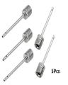 5 Stainless Steel Sports Basketball Football Ball Pump Needle. 