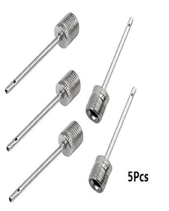 5 Stainless Steel Sports Basketball Football Ball Pump Needle