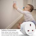 Smart Plug WiFi Alexa Plugs Mini Outlet Wireless Socket 4 Pack, Energy Monitoring, Smart life App Works with Alexa/Google Home by Avatar Controls Remote Controlled Timer No Hub Required. 