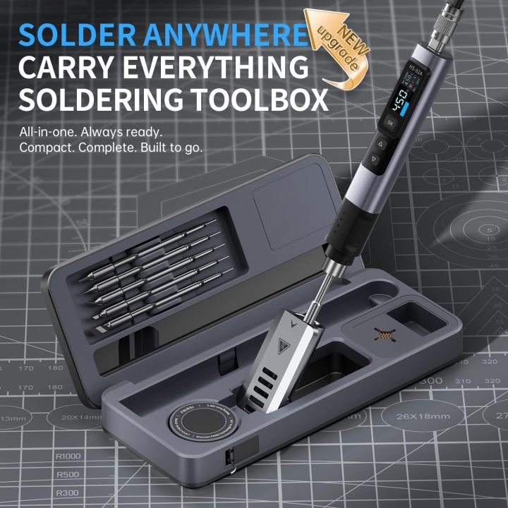 FNIRSI%20HS-02A%20100W%20Portable%20Corded%20Soldering%20Iron%20Kit%20with%20Storage%20Case,%203S%20Fast%20Heating,%20212-842%E2%84%89,%20Pre-set%203%20Groups%20Temperature,%206%20F245%20Soldering%20Tips,%20Smart%20Soldering%20Iron%20Pen%20for%20Electronics%20Repair%20-%20Image%209