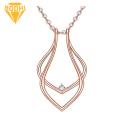 Alloy Necklace Adjustable Length Necklace Ring Holder Pendant Perfect Gift for Wife/girlfriend Southeast Asian Buyers' Favorite Pendant Necklace. 