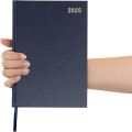 2025 Daily Diary 365 Days Fully Lined And Dated Journal Notebook - Page A Day To View With Calendars From January 2025 To December 2025. 