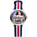Fashion Wrist Watches Cute Cartoon Violetta Style Children Kids Student Girls Boys Quartz Nylon Strap Clock JA237. 