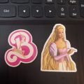 25pcs BARBIE sticker pack based on all barbies movie pink cute dreamworks barbie dreamhouse stickers greta gerwig bibble aesthetic cool girly pop. 