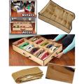 Shoe Organizer 12 Pair Storage Box Under Bed,. 