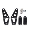 Bike Headlight Fitting For Round Lights / Bike Headlight Shock Brackets Fitting for Round Light / Cafe Racer Headlight Fitting. 