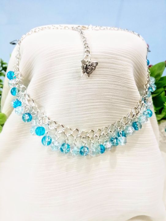 Handmade%20Choker%20Necklace%2070%20Plus%20Color%20Options%20%E2%80%93%20Crackle%20Glass%20Bead%20Dangler%20%E2%80%93%20Customizable%20and%20Adjustable%20&%20Stylish%20Fashion%20Jewelry%20-%20Image%208