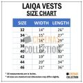 Pack of 2 Men's Sando Banyan - Laiqa Cotton Vest - White Inner wear Without Sleeves. 