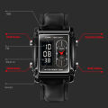 Dual Time Watch Stainless Steel Dial Leather Strap High Quality Multi-Functional 3ATM Water Resistant Wrist Watch For Men. 