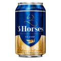 3 Horses Non-Alcoholic Classic Malt Beer 330ml. 