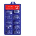 100 PCS Transparent Artificial Nails With Waterproof 1 Sheet 24 PCS Jelly Double Sided Adhesive Tabs Nail Glue Sticker. 