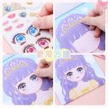 Dress Up Sticker Kids Lovely Angel Elf Girl Quiet Book Princess Style Dolls Change Clothes Scrapbooking Craft Kids Make Up Gift for Girl Educational Toys Handicraft Girls Gift. 
