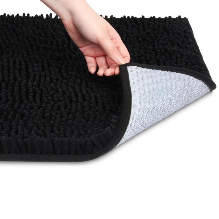 Microfiber absorbent mats   Room Mat Bathroom Chenille Rug Absorbent Mat