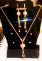 Set gold platednew design for women looking gold fashionable style long lasting polish. 