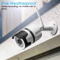 CPVAN WiFi Security Camera, 1080P Outdoor Camera Works with Echo Show, Wireless Security System, Night Vision -15M IP Camera, Two-Way Audio, IP66 Waterproof, Motion Detection, Resolution (1920*1080),SD Card Support - Mx64GB, (not included).. 