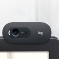 Logitech C505 HD webcam with 720p and long-range mic. 