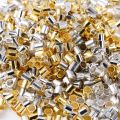 500Pcs 1.5/ 2mm Multicolor Metal Tube Crimp End Beads Cylindrical Crimping Stopper Beads DIY Jewelry Making. 